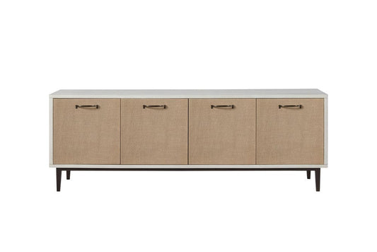 I Home Furnishings - Elements 80" Console - Vanilla - 3062-080 view 2