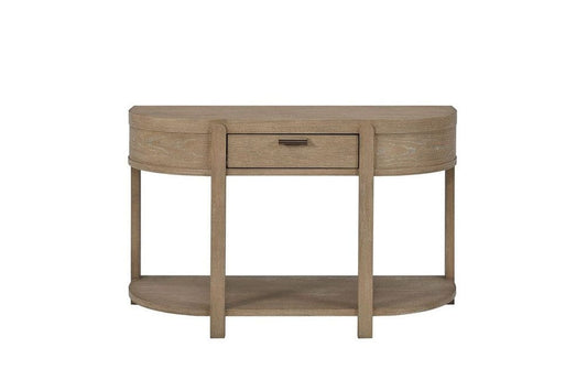 I Home Furnishings - Elements Curved 1-Drawer Console Table - Toffee - 3262-004 view 2