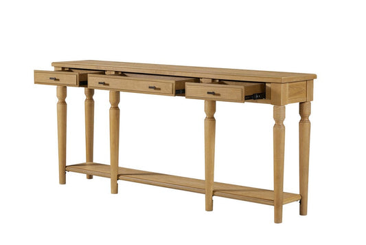 I Home Furnishings - Magnolia Console Table - Cashew - 3400-004-C view 2