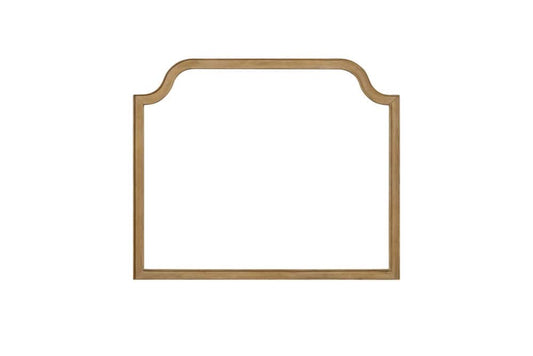 I Home Furnishings - Magnolia Shaped Landscape Mirror - Cashew - 3400-140-C view 2