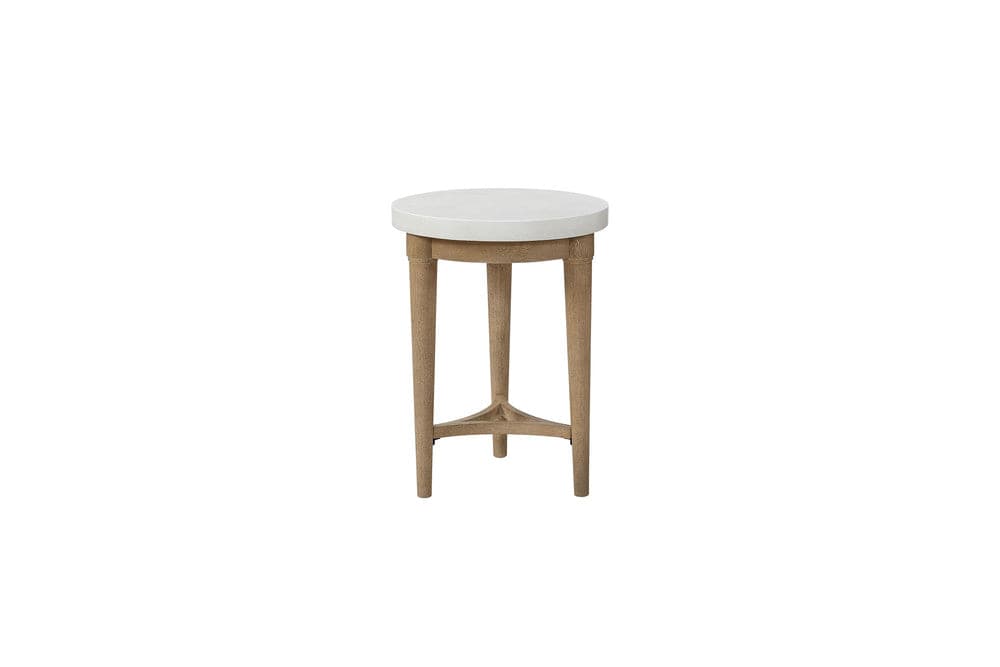 I Home Furnishings - Wilmington Chairside Table W/ Cement Top - 338-003 view 2