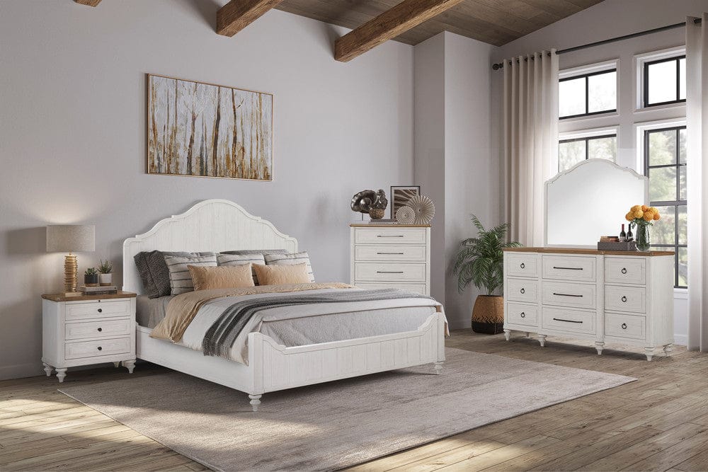I Home Furnishings - Wilmington Drawer Chest - Cement & Sand - 338-150-T view 4