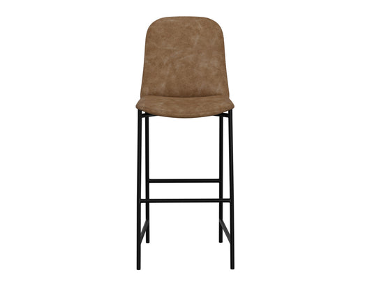 IFD - America - Wooden Frame & Metal Base, 30in Upholstered Barstool - IUP803-BST30-202 view 2