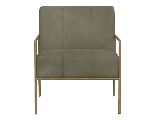 IFD - Aragon - Wooden Frame & Metal Base, Armchair - Green - IUP611-ACH-232 view 2