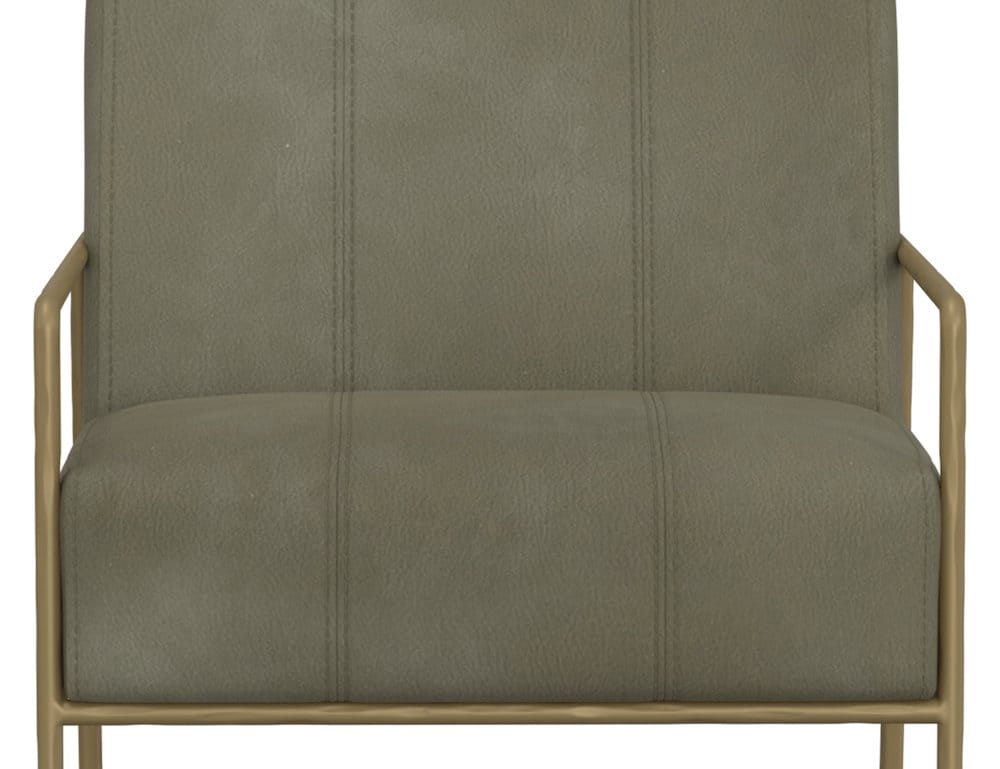 IFD - Aragon - Wooden Frame & Metal Base, Armchair - Green - IUP611-ACH-232 view 7