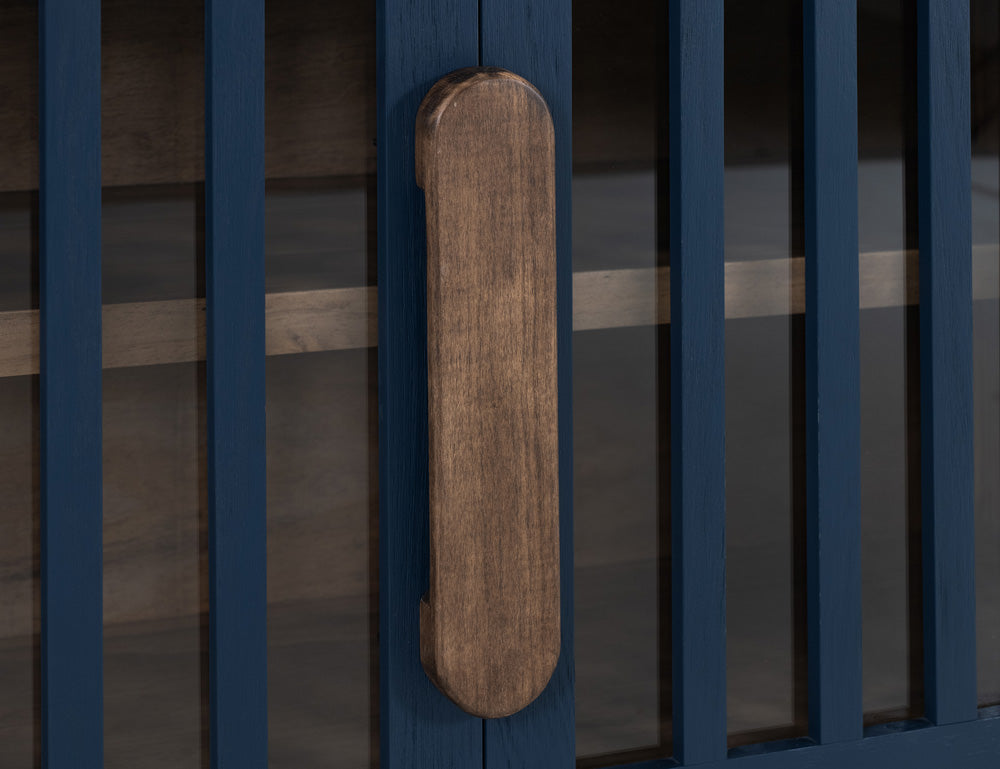 IFD - Autumn - 2 Door, 1 Shelf, Console - Blue - IFD8131CNSBL view 8