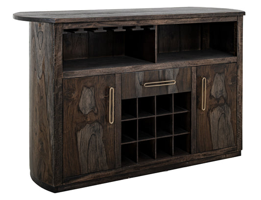 IFD - Balam - 1-Drawer, 2-Door Bar with Wine Grid - IFD4421BAR view 2