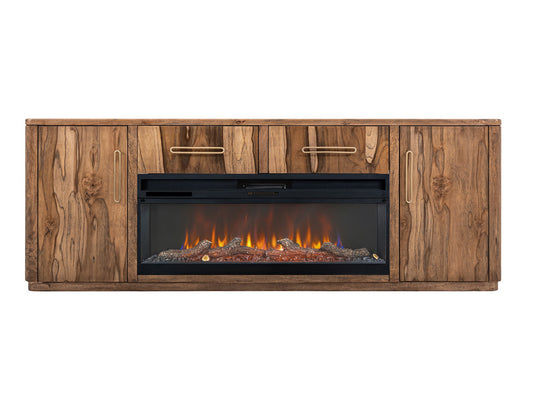 IFD - Balam - 2 Drawer & 2 Door TV Stand, 80" for Fireplace - IFD4221STF80 view 2