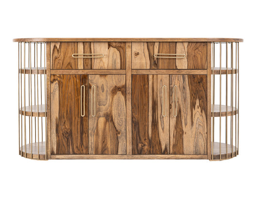 IFD - Balam - 2 Drawer & 4 Door, 6 Shelf Kitchen Island - IFD4221KSL view 2