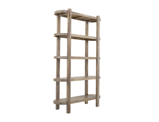 IFD - Balam - 4 Shelves, Bookcase - IFD4321BKS view 2