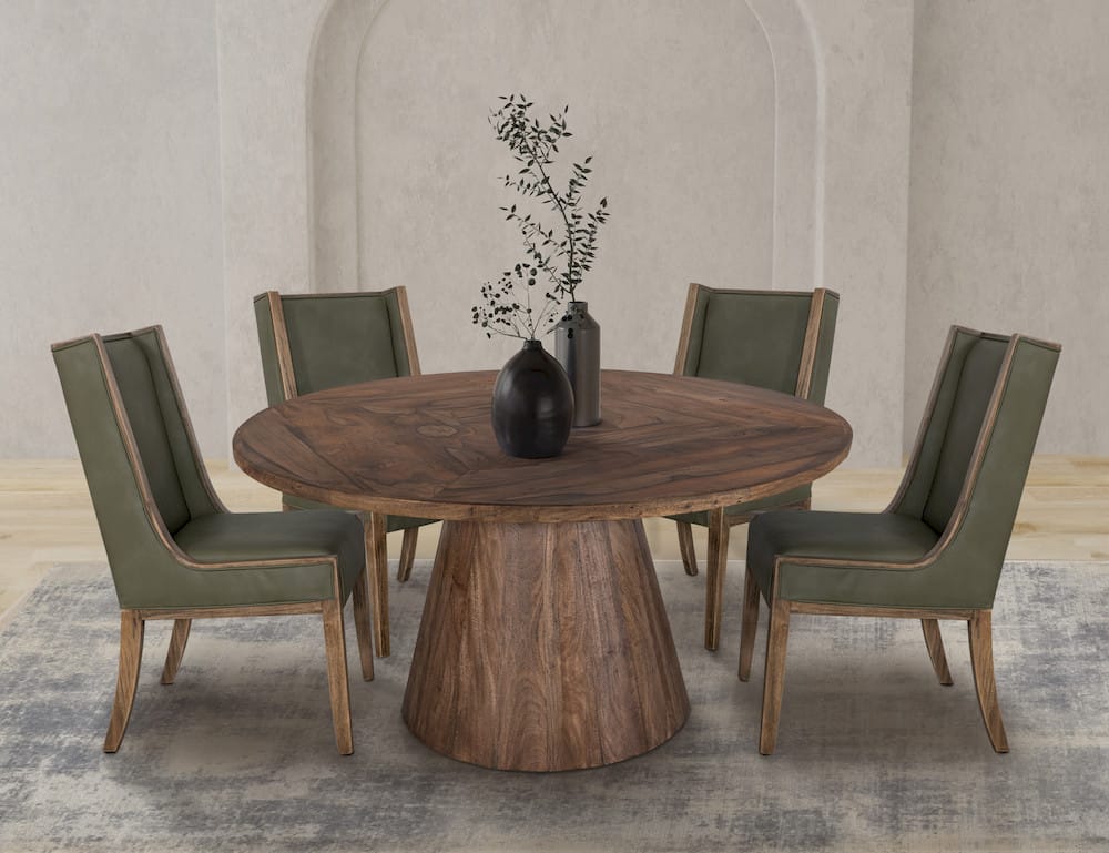 IFD - Balam Round Dining Table - IFD4221DINTBLRD view 5
