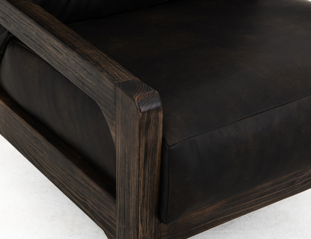 IFD - Balam - Wooden Frame, Armchair - Black - IUP442-ACH-216 view 8