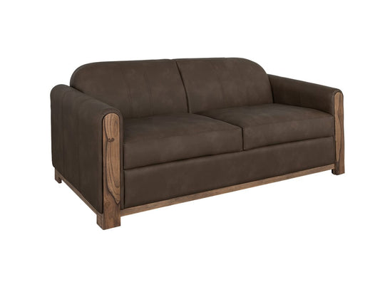 IFD - Balam - Wooden Frame & Base, Loveseat - Dark Brown - IUP422-LOV-212 view 2