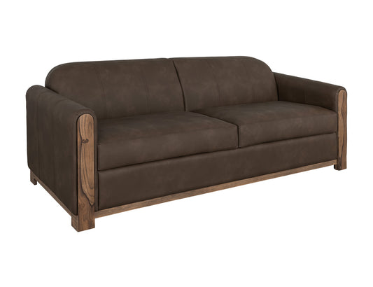IFD - Balam - Wooden Frame & Base, Two-Cushion Sofa - Dark Brown - IUP422-SOF-212 view 2