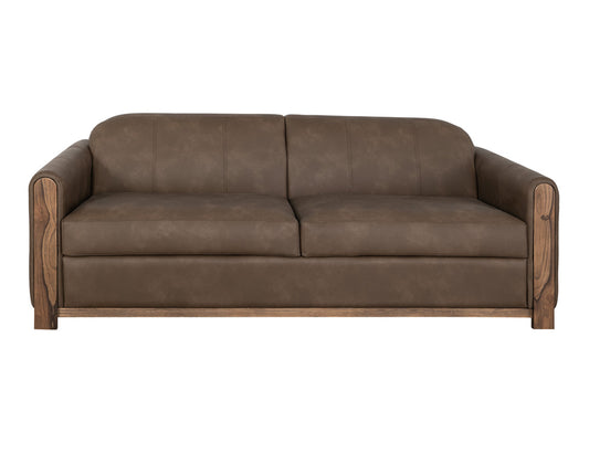 IFD - Balam - Wooden Frame & Base, Two-Cushion Sofa - Medium Brown - IUP422-SOF-231 view 2