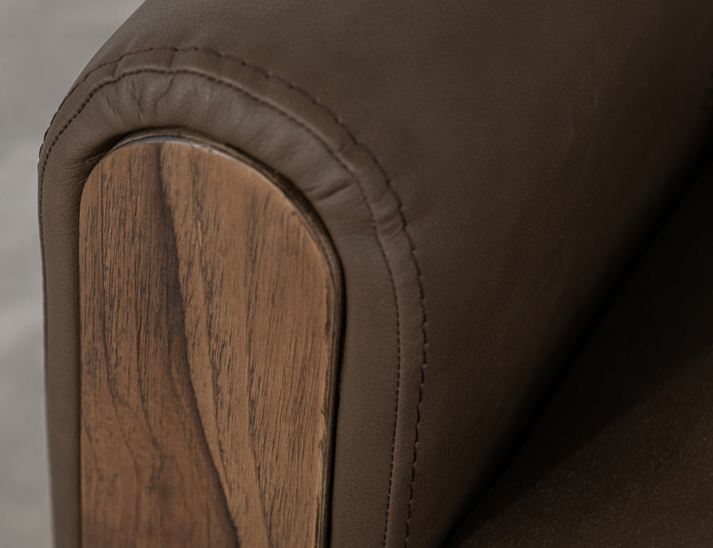 IFD - Balam - Wooden Frame & Base, Two-Cushion Sofa - Medium Brown - IUP422-SOF-231 view 8