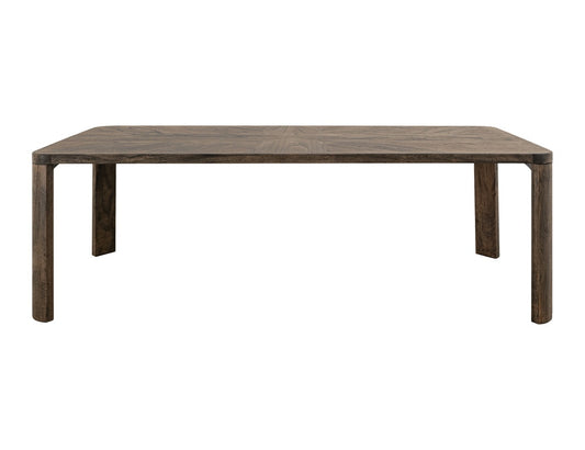 IFD - Black Balam - Table in Ivory White - IFD4421TBL veiw 2