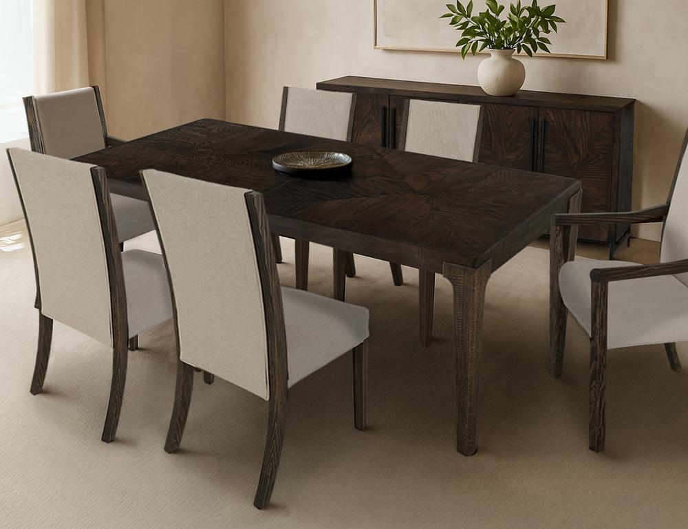 IFD - Black Verona - Table in Dark brown - IFD3911TBL veiw 8
