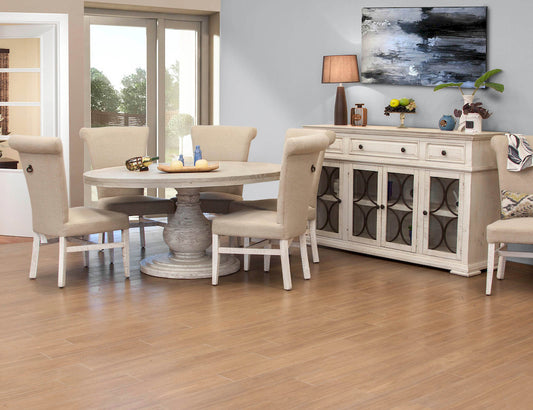 IFD - Bonanza Ivory Round Table - IFD4151DINTBLRD view 2