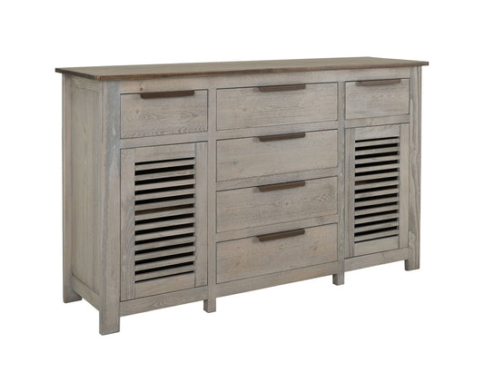 IFD - Bonfire - 6 Drawer, 2 Door, Buffet - Beige - IFD8631BFFIV view 2