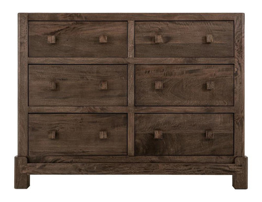 IFD - Dark Atenas - 6 Drawer, Dresser in Brown - IFD5841DSR veiw 2