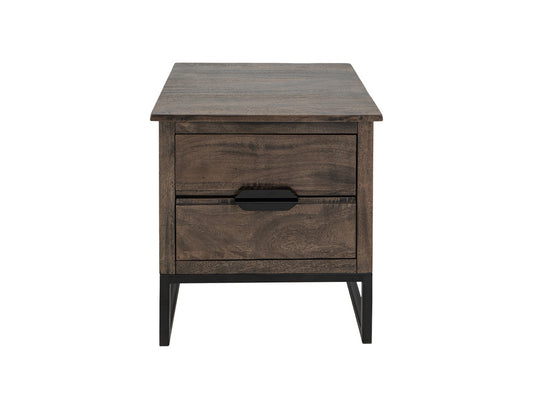 IFD - Dark Mita - 2 Drawer End Table - IFD2741END view 2