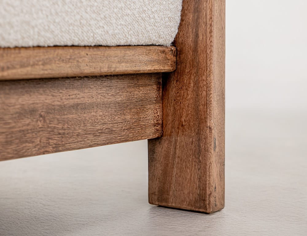 IFD - Duna - Wooden Frame & Base, Armchair - Brown - IUP531-ACH-101 view 8