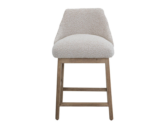IFD - Emma - Wooden Frame, Barstool 24" - Beige - IUP654-BST24-101 view 2