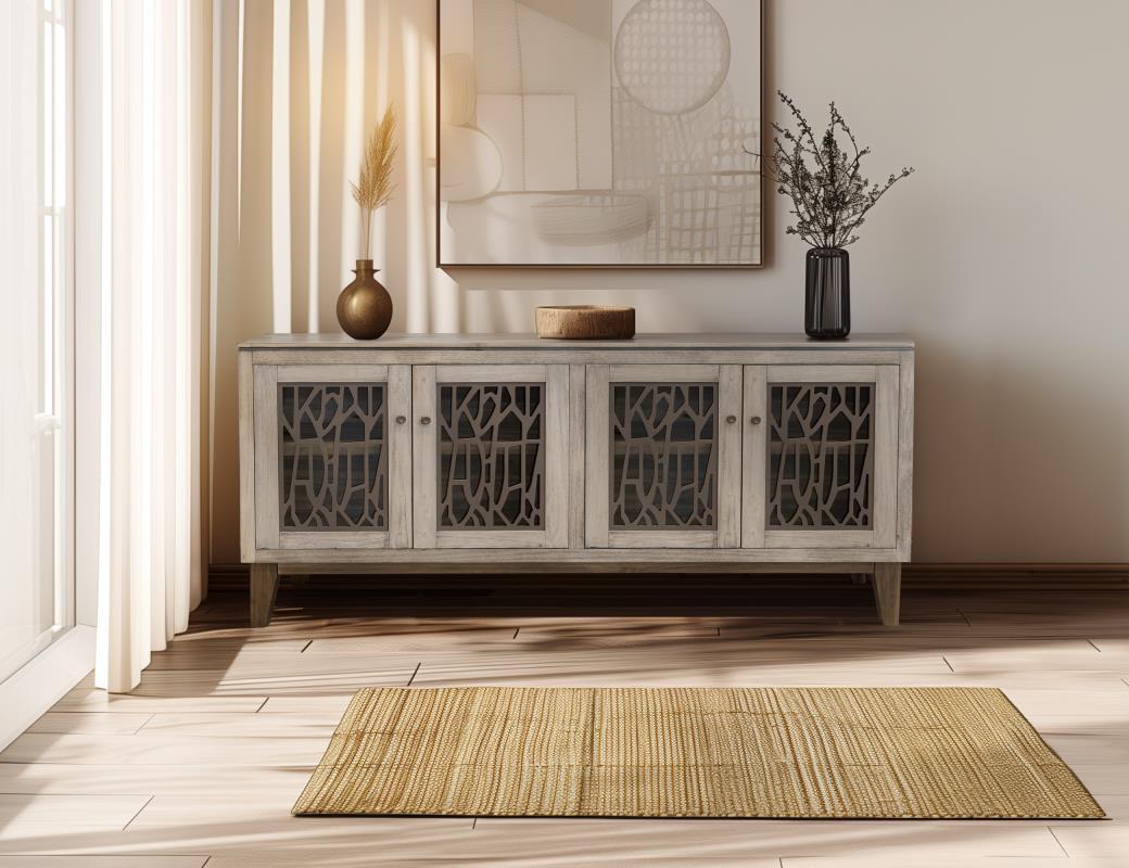 IFD - Forest - 4 Glass Door Console veiw 5
