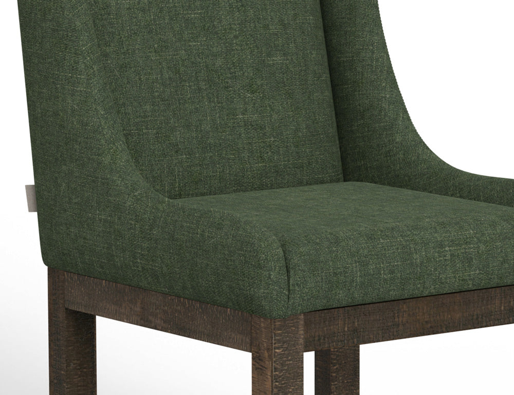 IFD - Gray - Wooden Frame & Base, 30in Upholstered Barstool - IUP700-BST30-111 view 4