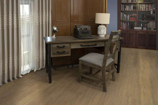 IFD - Loft Brown 5 Drawer Desk - IFD6441DSK veiw 2