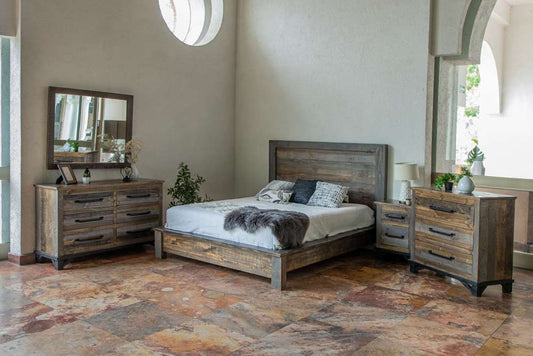 IFD - Loft Brown 6 Drawer, Dresser - IFD6441DSRSM veiw 2