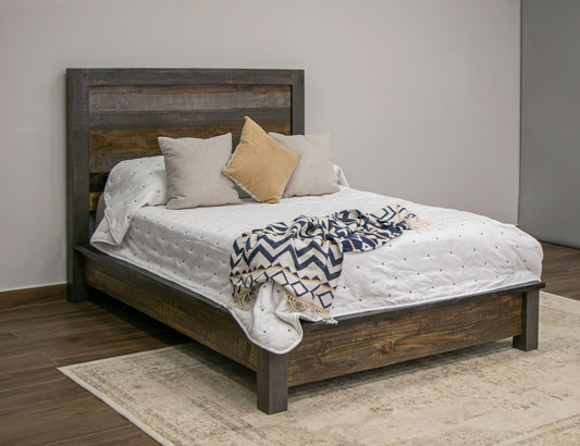 IFD - Loft Brown - Loft Brown Full Bed - IFD6441BED-F view 2