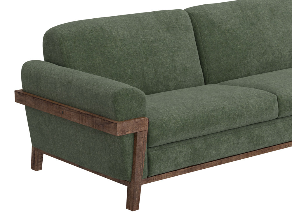 IFD - Loft Brown - Wooden Frame & Base, Loveseat - IUP644-LOV-111 view 7