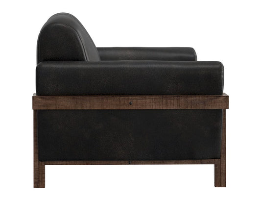 IFD - Loft Brown - Wooden Frame & Base, Sofa - Black - IUP644-SOF-216 view 2