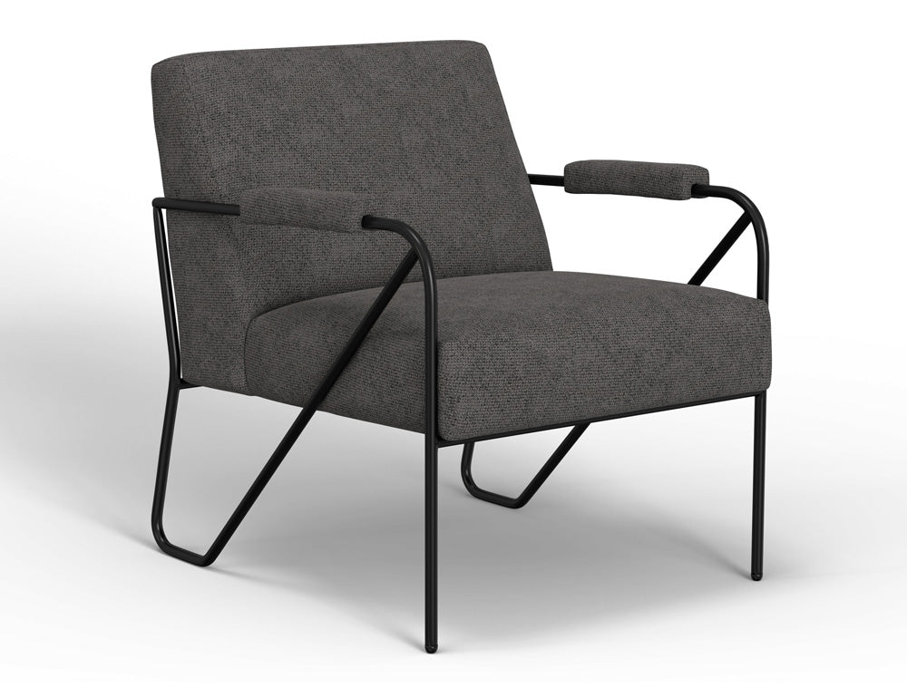 IFD - Lotus - Wooden Frame & Metal Base, Armchair - IUP132-ACH-121 view 3