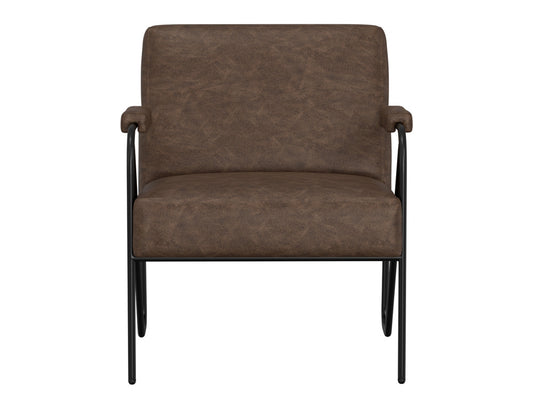 IFD - Lotus - Wooden Frame & Metal Base, Armchair - IUP132-ACH-212 view 2