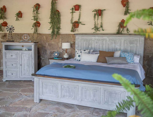 IFD - Luna Gray Queen Bed - IFD7651BED-Q veiw 2