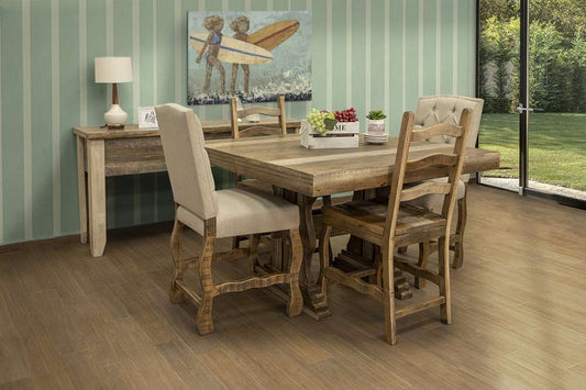 IFD - Marquez 24in Wooden Barstool (Set of 2) - IFD4352BST24 veiw 2