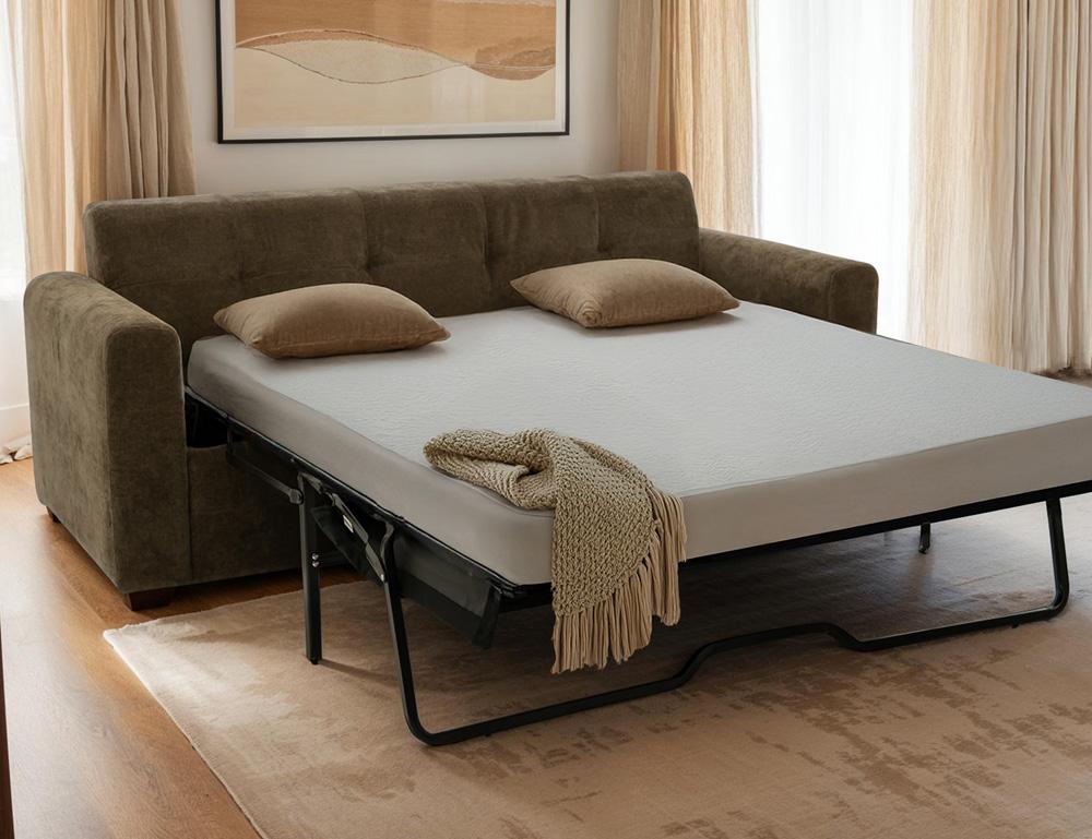 IFD - Mellow - Sleeper Sofa in Deep Forest Brown - IUP951-SSF-182 veiw 9