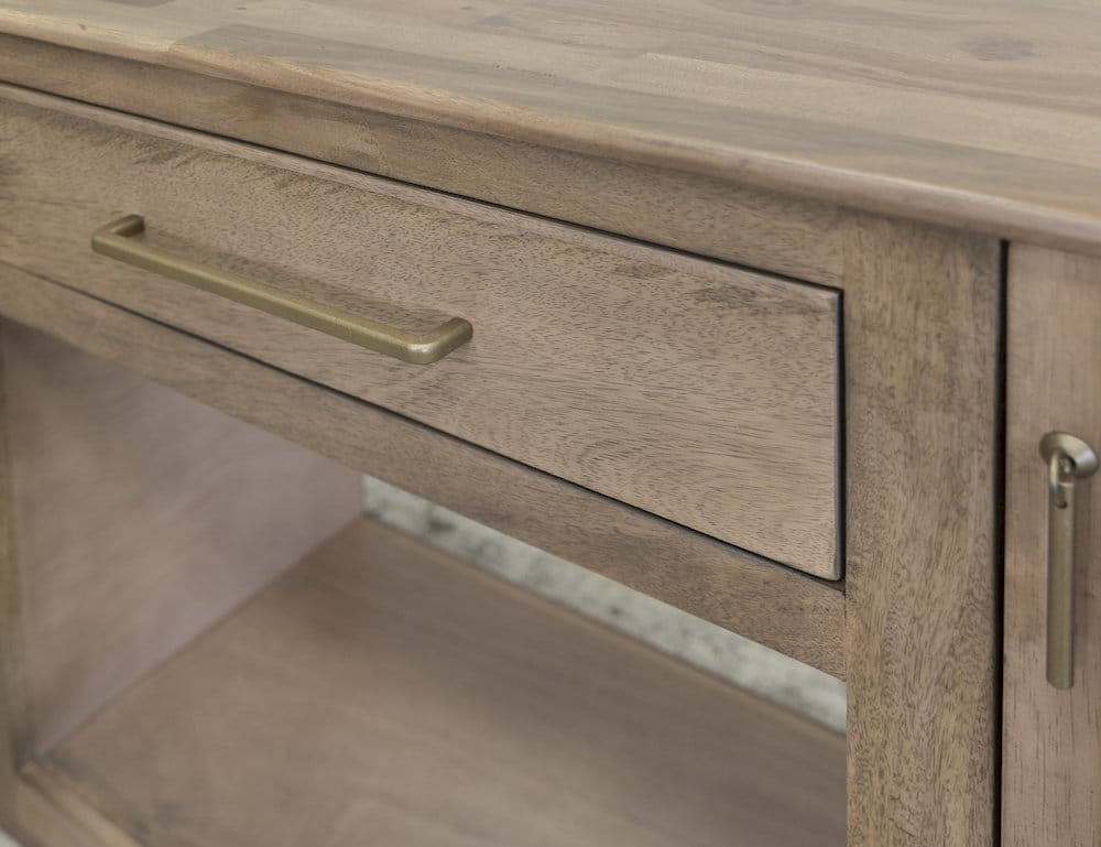 IFD - Mezquite - 1 Drawer, 2 Doors Fireplace TV Stand 70" - Brown - IFD6621EFP70 view 6