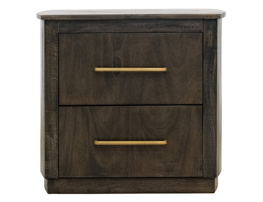 IFD - Mezquite - 2 Drawer Nightstand - Black - IFD6632NTS view 2