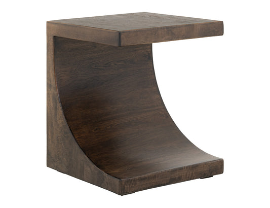 IFD - Mezquite - Wooden Chairside Table - Black - IFD6631CST view 2