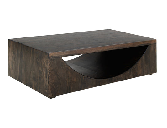 IFD - Mezquite - Wooden Cocktail Table - Black - IFD6631CKT view 2