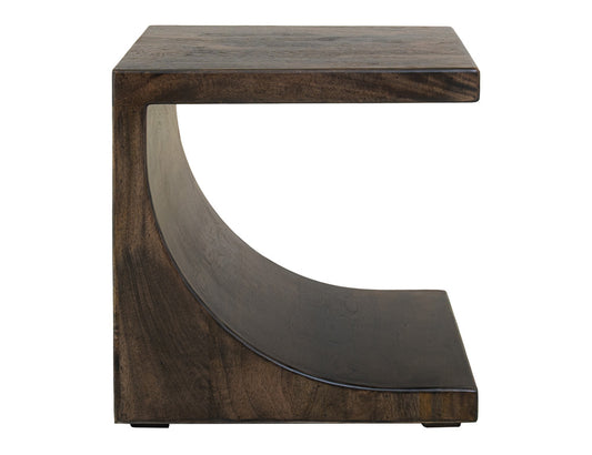 IFD - Mezquite - Wooden End Table - Black - IFD6631END view 2