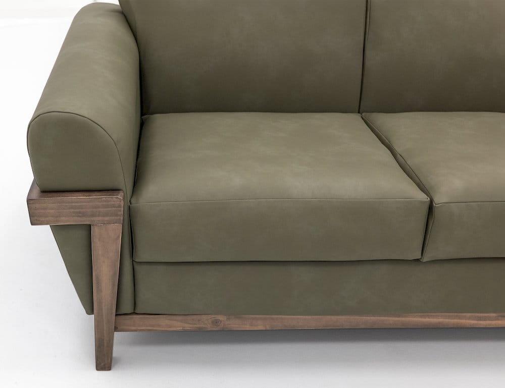 IFD - Mezquite - Wooden Frame & Base, Armchair - Green - IUP662-ACH-232 view 5