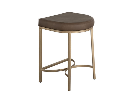 IFD - Mezquite - Wooden Frame & Metal Base, 24" Stool - Brown - IUP662-STL24-231 view 2