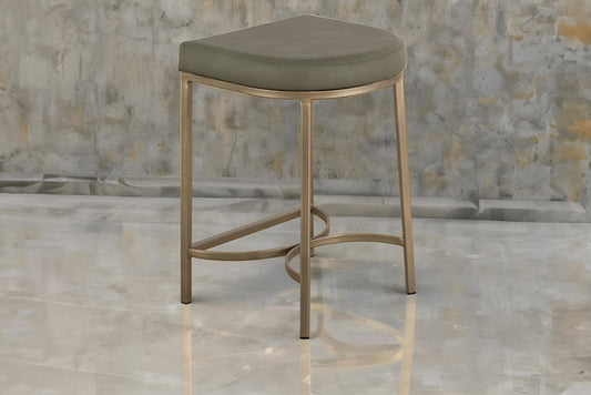 IFD - Mezquite - Wooden Frame & Metal Base, 24" Stool - Green - IUP662-STL24-232 view 2