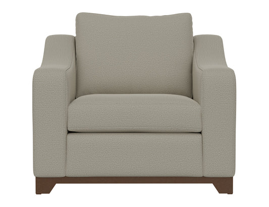 IFD - Natural Parota - Wooden Frame & Base, Armchair - IUP868-ACH-151 view 2