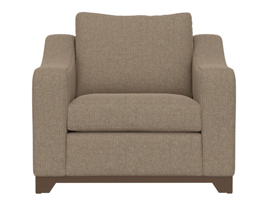 IFD - Natural Parota - Wooden Frame & Base, Armchair - IUP868-ACH-152 view 2
